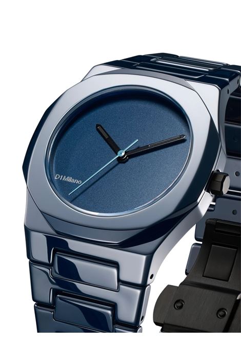 Orologio Ceramica 37 mm Pure Blue D1 MILANO | D1-CEBU03